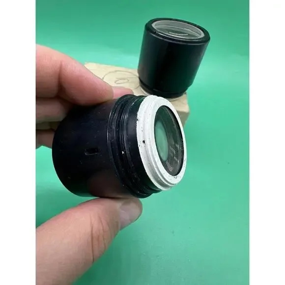 VINTAGE Lot Of Two(2) Lenses Optical PROFESSIONALMicroscope TELESCOPE LENS